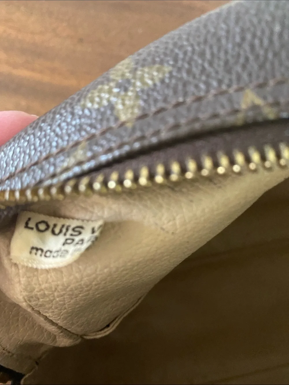 Louis Vuitton Brown Monogram Canvas 28 Toiletry Bag with Dust Bag
